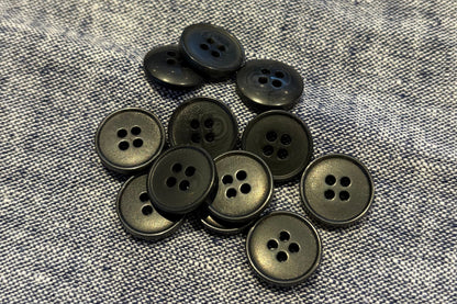 Simple Select Button Gray Basic Dark Grey Button | Curated Buttons