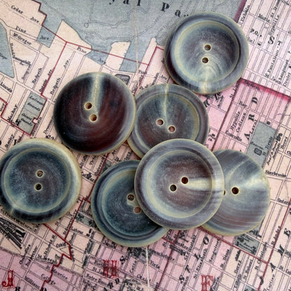 Buffalo Horn Coat Button