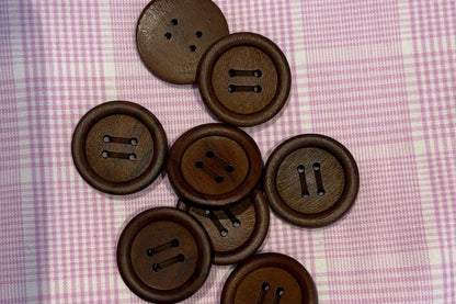 Olive Wood Button