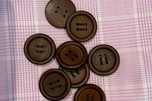 Olive Wood Button