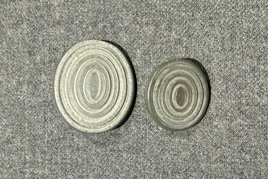 Grey Shank Button Sets in 2 Sizes
